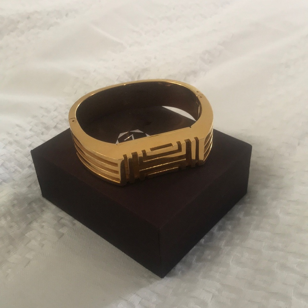 Tory Burch Gold Fitbit bracelet/ bangle